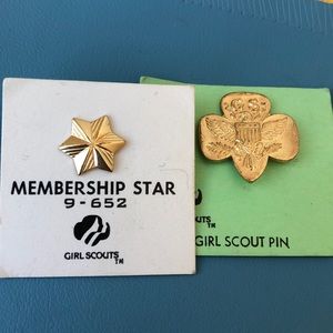 Accessories | Vintage Boy Girl Cub Scouts Pin Lot | Poshmark